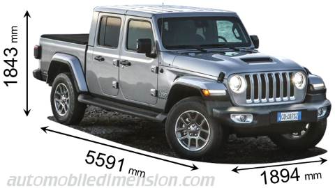 Jeep Gladiator fotoğrafı